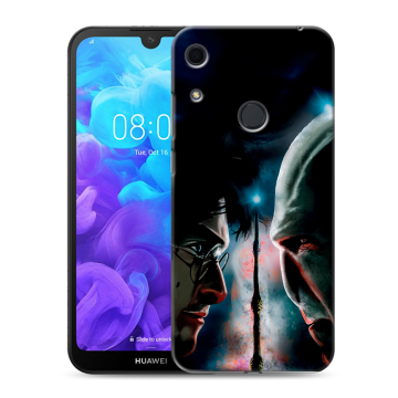 Силиконовый противоударный чехол на Huawei Y6s с принтом Гарри Поттер Harry Potter Силиконовый противоударный чехол на Huawei Y6s с принтом Гарри Поттер Harry Potter