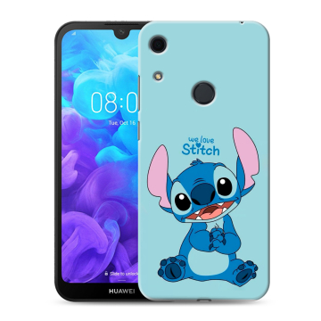 Силиконовый противоударный чехол на Huawei Y6s с принтом Лило и Стич