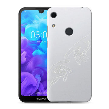 Силиконовый противоударный чехол на Huawei Y6s с принтом Сотворение мира Силиконовый противоударный чехол на Huawei Y6s с принтом Сотворение мира