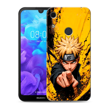 Силиконовый противоударный чехол на Huawei Y6s с принтом Naruto Наруто Силиконовый противоударный чехол на Huawei Y6s с принтом Naruto Наруто