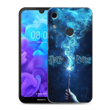 Силиконовый противоударный чехол на Huawei Y6s с принтом Harry Potter Гарри Поттер Силиконовый противоударный чехол на Huawei Y6s с принтом Harry Potter Гарри Поттер