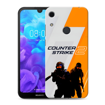 Силиконовый противоударный чехол на Huawei Y6s с принтом Counter Strike