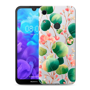Силиконовый противоударный чехол на Huawei Y6s с принтом женский Силиконовый противоударный чехол на Huawei Y6s с принтом женский