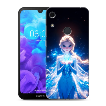 Силиконовый противоударный чехол на Huawei Y6s с принтом Холодное сердце Frozen Силиконовый противоударный чехол на Huawei Y6s с принтом Холодное сердце Frozen