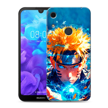 Силиконовый противоударный чехол на Huawei Y6s с принтом Аниме Наруто Naruto