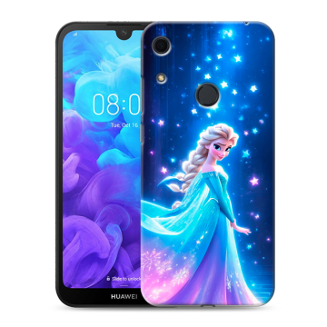 Силиконовый противоударный чехол на Huawei Y6s с принтом Холодное сердце Frozen Силиконовый противоударный чехол на Huawei Y6s с принтом Холодное сердце Frozen