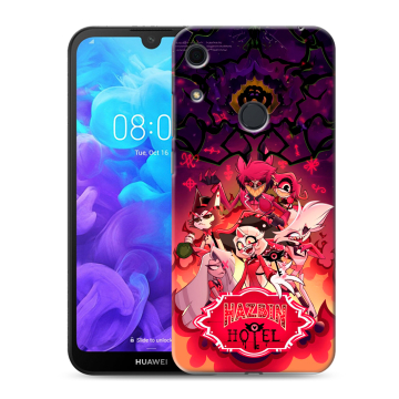 Силиконовый противоударный чехол на Huawei Y6s с принтом Hazbin Hotel Отель Хазбин Силиконовый противоударный чехол на Huawei Y6s с принтом Hazbin Hotel Отель Хазбин