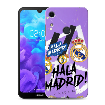 Силиконовый противоударный чехол на Huawei Y6s с принтом Real Madrid Реал Мадрид Силиконовый противоударный чехол на Huawei Y6s с принтом Real Madrid Реал Мадрид