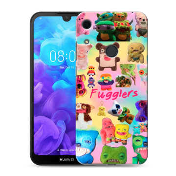 Силиконовый противоударный чехол на Huawei Y6s с принтом Флагер Fuggler Силиконовый противоударный чехол на Huawei Y6s с принтом Флагер Fuggler