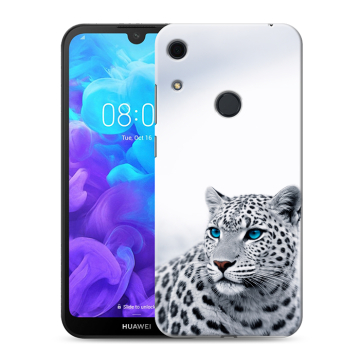Силиконовый противоударный чехол на Huawei Y6s с принтом женский