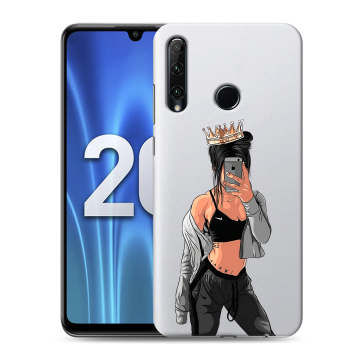 Силиконовый чехол на Huawei Honor 20 Lite с принтом Женские принты Силиконовый чехол на Huawei Honor 20 Lite с принтом Женские принты