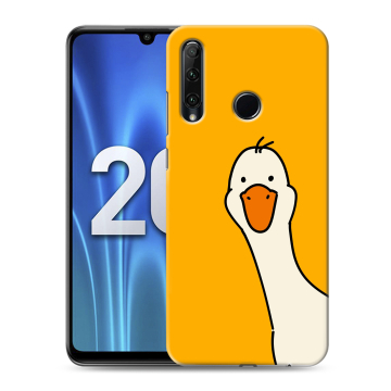 Силиконовый чехол на Huawei Honor 20 Lite с принтом Утка