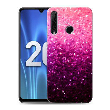 Силиконовый чехол на Huawei Honor 20 Lite с принтом Блестки Силиконовый чехол на Huawei Honor 20 Lite с принтом Блестки
