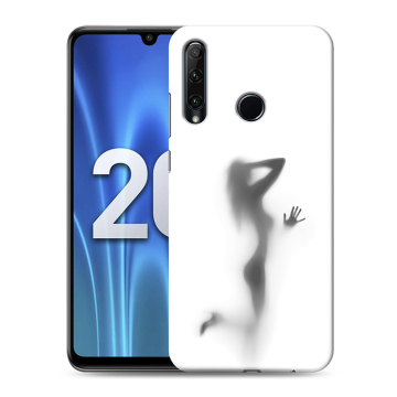 Силиконовый чехол на Huawei Honor 20 Lite с принтом Силуэт
