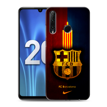 Силиконовый чехол на Huawei Honor 20 Lite с принтом Барселона Barcelona