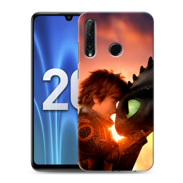 Силиконовый чехол на Huawei Honor 20 Lite с принтом Как приручить дракона