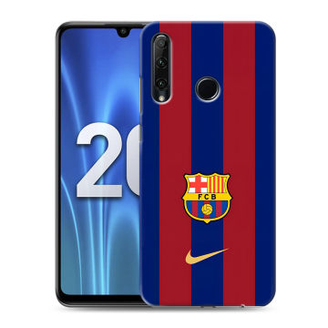Силиконовый чехол на Huawei Honor 20 Lite с принтом Барселона Barcelona