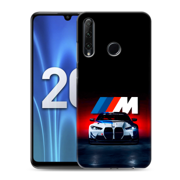 Силиконовый чехол на Huawei Honor 20 Lite с принтом БМВ BMW Силиконовый чехол на Huawei Honor 20 Lite с принтом БМВ BMW