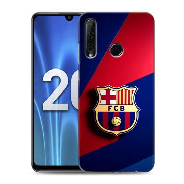 Силиконовый чехол на Huawei Honor 20 Lite с принтом Барселона Barcelona