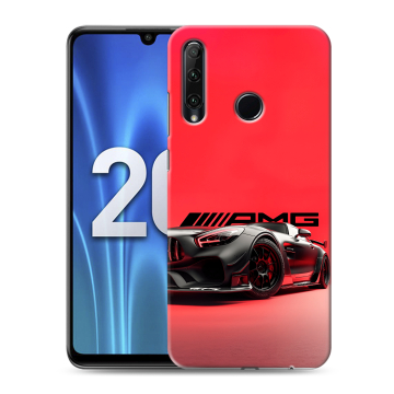 Силиконовый чехол на Huawei Honor 20 Lite с принтом Мерседес Mercedes AMG Силиконовый чехол на Huawei Honor 20 Lite с принтом Мерседес Mercedes AMG