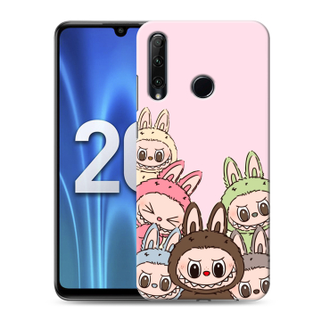 Силиконовый чехол на Huawei Honor 20 Lite с принтом Лабубу Силиконовый чехол на Huawei Honor 20 Lite с принтом Лабубу