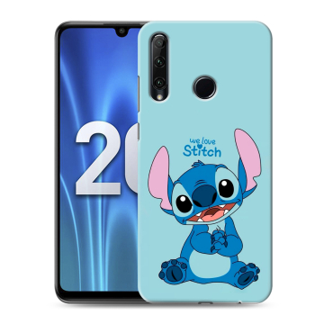 Силиконовый чехол на Huawei Honor 20 Lite с принтом Лило и Стич