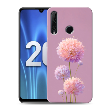 Силиконовый чехол на Huawei Honor 20 Lite с принтом Цветы