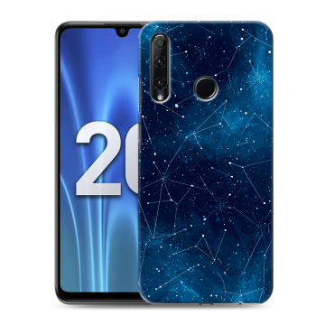Силиконовый чехол на Huawei Honor 20 Lite с принтом Космос звезды Силиконовый чехол на Huawei Honor 20 Lite с принтом Космос звезды