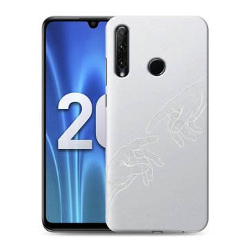 Силиконовый чехол на Huawei Honor 20 Lite с принтом Сотворение мира Силиконовый чехол на Huawei Honor 20 Lite с принтом Сотворение мира