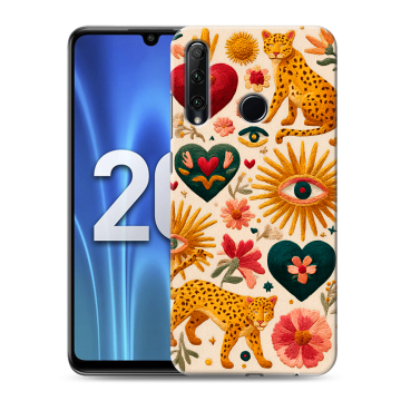 Силиконовый чехол на Huawei Honor 20 Lite с принтом Модный принт Силиконовый чехол на Huawei Honor 20 Lite с принтом Модный принт