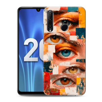 Силиконовый чехол на Huawei Honor 20 Lite с принтом Модный принт Силиконовый чехол на Huawei Honor 20 Lite с принтом Модный принт