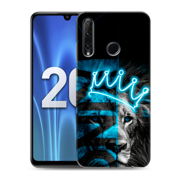 Силиконовый чехол на Huawei Honor 20 Lite с принтом Король лев