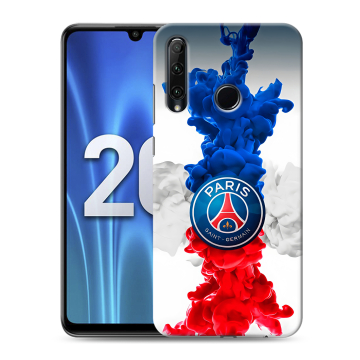Силиконовый чехол на Huawei Honor 20 Lite с принтом PSG ПСЖ