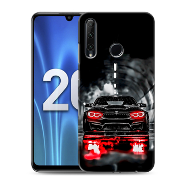 Силиконовый чехол на Huawei Honor 20 Lite с принтом BMW БМВ Силиконовый чехол на Huawei Honor 20 Lite с принтом BMW БМВ