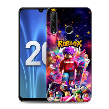 Силиконовый чехол на Huawei Honor 20 Lite с принтом Roblox Роблокс Силиконовый чехол на Huawei Honor 20 Lite с принтом Roblox Роблокс