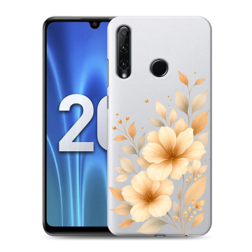 Силиконовый чехол на Huawei Honor 20 Lite с принтом для девушки