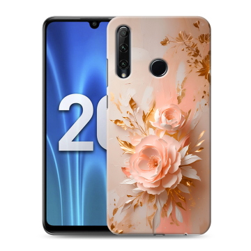 Силиконовый чехол на Huawei Honor 20 Lite с принтом женский