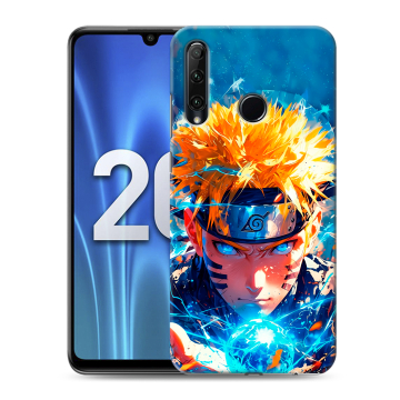 Силиконовый чехол на Huawei Honor 20 Lite с принтом Аниме Наруто Naruto