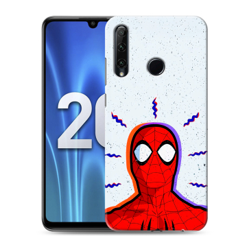 Силиконовый чехол на Huawei Honor 20 Lite с принтом Spiderman Человек паук