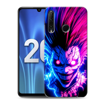 Силиконовый чехол на Huawei Honor 20 Lite с принтом Death note Тетрадь смерти