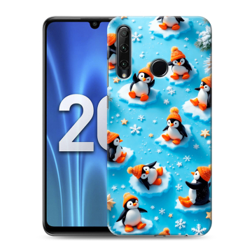 Силиконовый чехол на Huawei Honor 20 Lite с принтом Новый год Силиконовый чехол на Huawei Honor 20 Lite с принтом Новый год