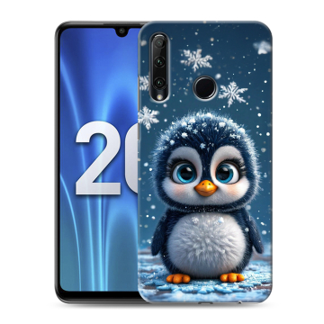 Силиконовый чехол на Huawei Honor 20 Lite с принтом Новый год Силиконовый чехол на Huawei Honor 20 Lite с принтом Новый год