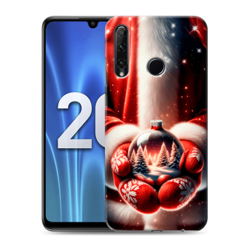 Силиконовый чехол на Huawei Honor 20 Lite с принтом Новый год