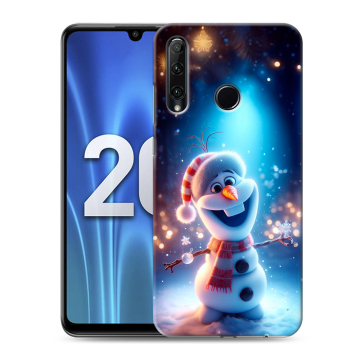 Силиконовый чехол на Huawei Honor 20 Lite с принтом Новый год