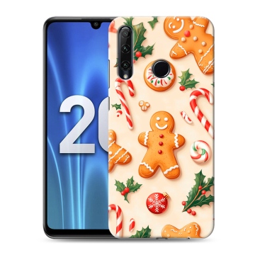 Силиконовый чехол на Huawei Honor 20 Lite с принтом Новый год