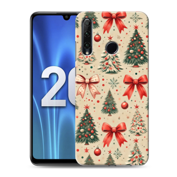 Силиконовый чехол на Huawei Honor 20 Lite с принтом Новый год
