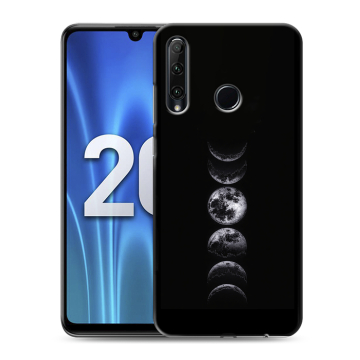 Силиконовый чехол на Huawei Honor 20 Lite с принтом женский