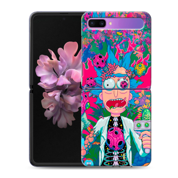 Пластиковый чехол на Samsung Galaxy Z Flip с принтом Рик и Морти Rick Morty Пластиковый чехол на Samsung Galaxy Z Flip с принтом Рик и Морти Rick Morty