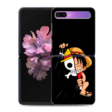 Пластиковый чехол на Samsung Galaxy Z Flip с принтом One Piece Ван Пис Пластиковый чехол на Samsung Galaxy Z Flip с принтом One Piece Ван Пис