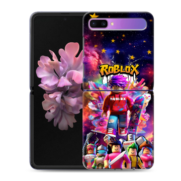 Пластиковый чехол на Samsung Galaxy Z Flip с принтом Roblox Роблокс Пластиковый чехол на Samsung Galaxy Z Flip с принтом Roblox Роблокс